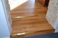 Parquet La Brichone contrecoll chne naturel vitrification mate.